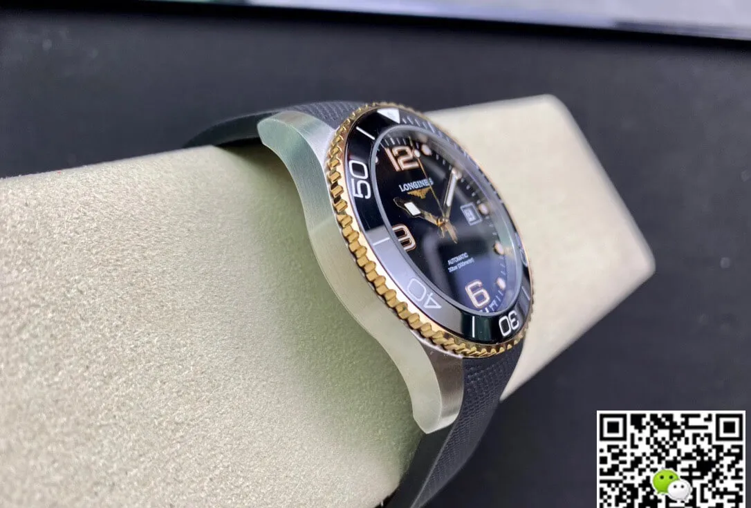 Longines Concas L3.781.3.58.9 ZF Factory 1:1 Best Edition Replica Watch Black Bezel